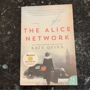 The Alice Network by Kate Quinn Paperback Book - Reese’s Book Club Pick
